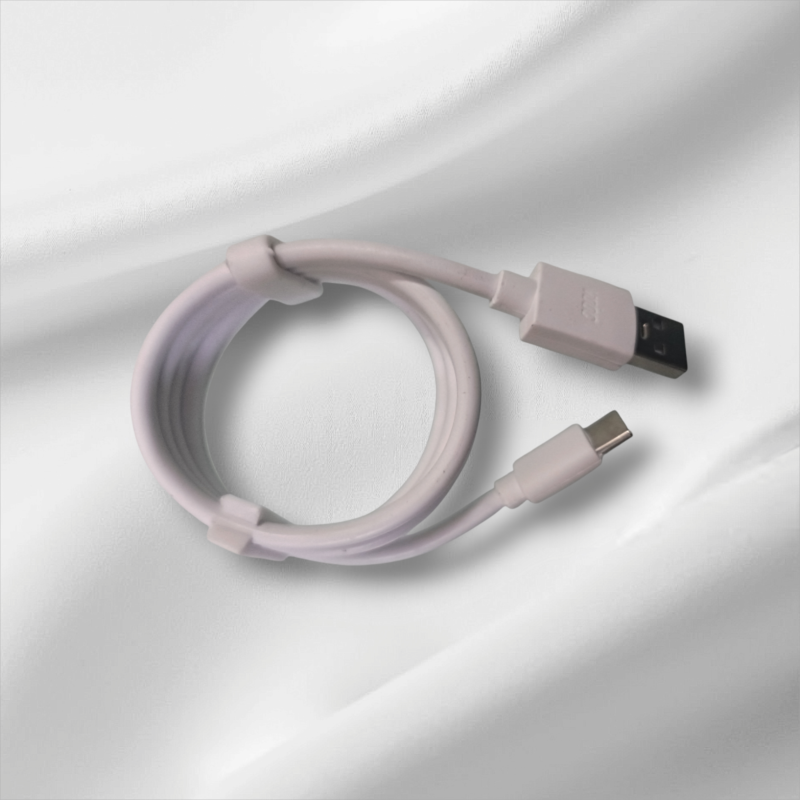 Istylei.com Vooc Charging Cable USB to Type C Super Dash Charging- White ISC-VO2