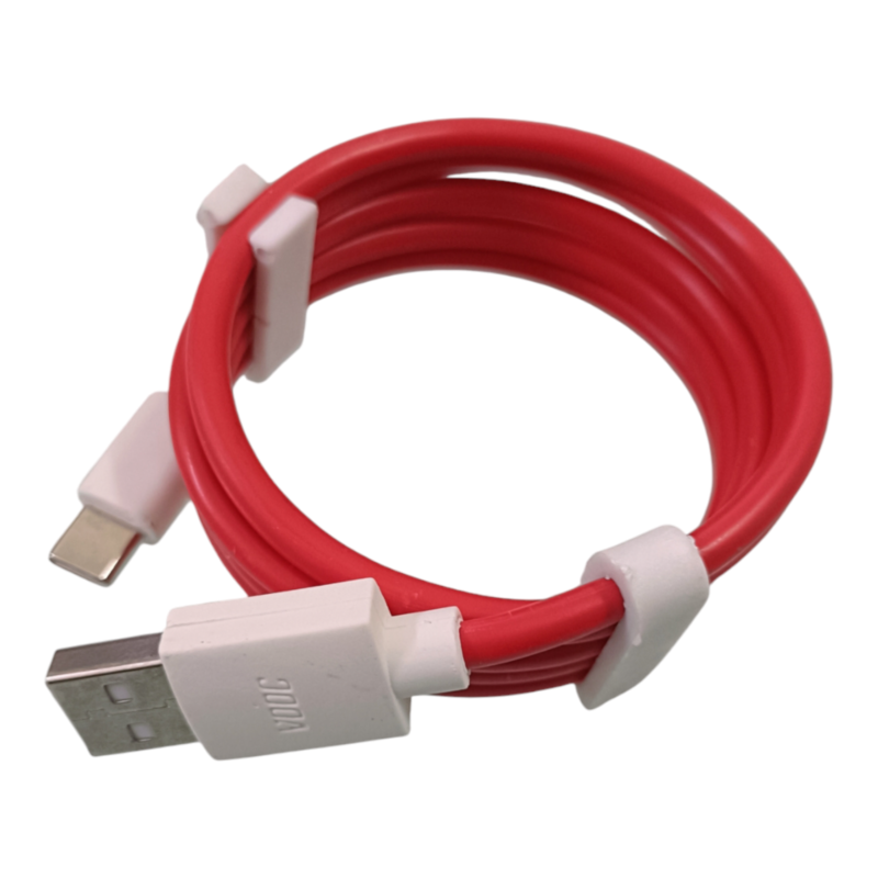 Istylei.com Vooc Charging Cable USB to Type C Super Dash Charging- Red ISC-VO1